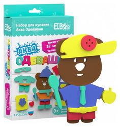 Интерактивная игрушка для купания El basco Набор аква одевашка мишка 08-002 Elbasco