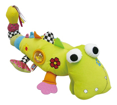 Мягкая развивающая игрушка Biba Toys "Крокодил"