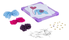 Набор для творчества Нитяная графика Слоник Bondibon ВВ1695