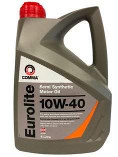 Моторное масло COMMA Eurolite 10W40 4л. EUL4L