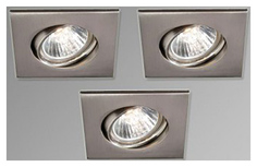 Встраиваемый спот LEMON recessed nickel 3x35W Massive 59473/17/10 Philips
