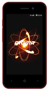 Смартфон Digma Linx Atom 3G 4Gb Red