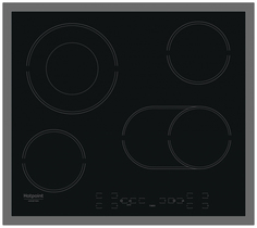 Встраиваемая варочная панель электрическая Hotpoint-Ariston HR 616 X Black