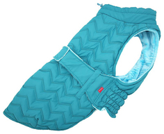 Попона для собак FOR MY DOGS, унисекс, голубая, FW640-2018 B3