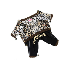 Дождевик для собак FOR MY DOGS Лео, женский, коричневый, 188SS-2016 F 10