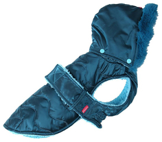 Попона для собак FOR MY DOGS, унисекс, синяя, FW631-2018 14