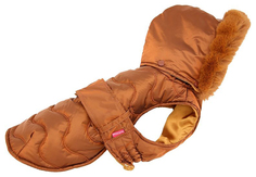 Попона для собак FOR MY DOGS, унисекс, коричневая, FW629-2018 18