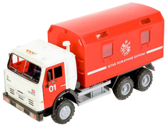 Игрушечный грузовик Joy Toy Штаб пожарной охраны (свет, звук)
