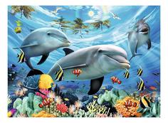Пазл ravensburger «карибская улыбка» xxl300 элем.