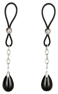 Зажимы на соски Nipple Play Non-Piercing Nipple Jewelry Onyx California Exotic Novelties