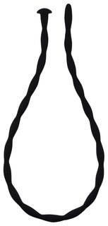 Cиликоновый уретральный массажер wavy urethral plug large, 30 см Lola Toys