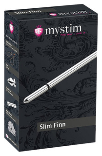 Массажер уретры с электростимуляцией slim finn, 15 см Mystim