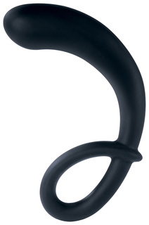 Стильный массажер простаты Curving Curt - 13 см Mystim