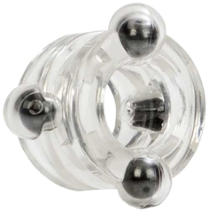 Двойное эрекционное кольцо с магнитами Magnetic Power Ring California Exotic Novelties