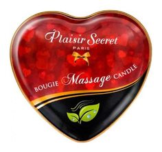 Массажная свеча с нейтральным ароматом Bougie Massage Candle 35 мл Plaisir Secret