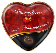 Массажная свеча с ароматом шоколада Bougie Massage Candle 35 мл Plaisir Secret