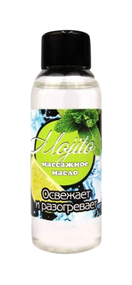 Массажное масло для тела Mojito с ароматом лайма 50 мл Биоритм