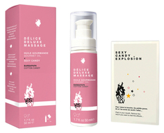 Массажное масло для тела DELICE DELUXE MASSAGE COTTON CANDY 50 мл Ye Sfor Lov