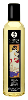 Массажное масло с ароматом персика Stimulation 250 мл Shunga