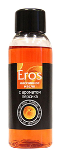 Массажное масло Eros exotic с ароматом персика 50 мл Биоритм