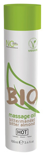 Массажное масло BIO Massage oil bitter almond с ароматом миндаля 100 мл Hot