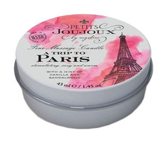 Массажная свеча Petits Joujoux Paris с ароматом ванили и сандала 33 гр. Mystim
