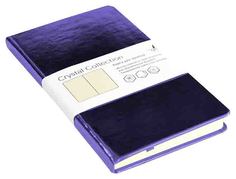 Записная книжка "Crystal Collection" А5, 96 листов, космический синий Канц Эксмо