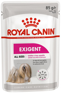 Влажный корм для собак ROYAL CANIN Exigent Care, мясо, 85г
