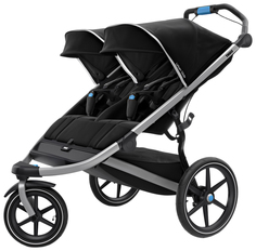 Коляска для двойни Thule Urban Glide 2 Double New Jet Black
