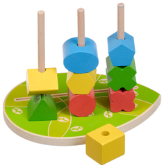 Сортер Игрушки из Дерева Геометрические фигуры Д412