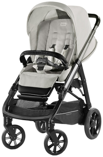 Коляска 2 в 1 Inglesina Aptica Iceberg Grey На шасси Aptica Black Coffee