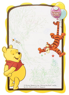 Приглашения в конвертах Procos «Винни-Пух и Пятачок», 6 шт.