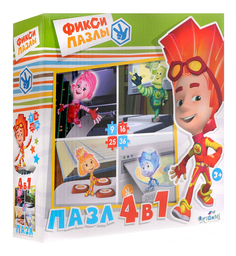 Пазл 4 в 1 Фиксики Origami