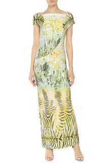 Платье женское МадаМ Т желтое 48