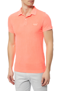 Поло мужское Superdry розовое 2XL