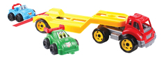 Игрушка Машина Автовоз Титан + Машинки, в коробке, ТЕХНОК