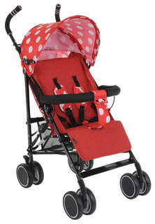 Коляска трость Bambola Pallino Red And White Красный