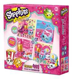 Пазл Origami Shopkins Beauty 4в1