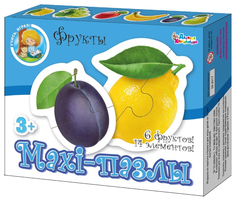 Пазл Десятое Королевство Учись играя Фрукты 02645ДК