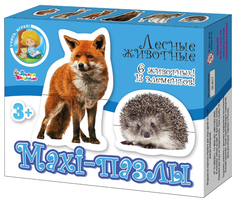 Пазл Десятое Королевство Учись играя Лесные животные 02643ДК