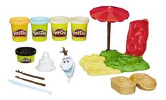 Набор для лепки из пластилина play-doh "летние приключения олафа" b3401