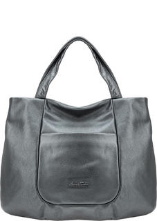 Сумка женская Azaro 3177 antracite/metallic, серебряный