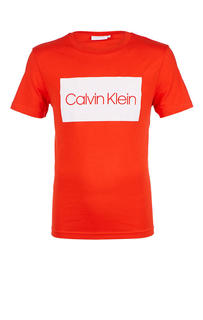 Футболка мужская Calvin Klein красная 50