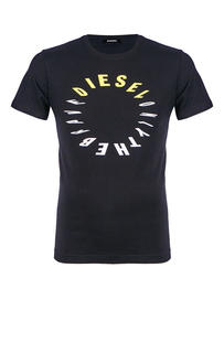 Футболка мужская DIESEL черная 46