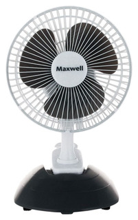 Вентилятор настольный Maxwell MW-3548 white/grey