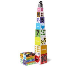 Кубики Melissa&Doug Первые навыки Цифры.формы и цвета,блоки (9042)