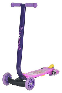 Самокат трехколесный Lionmen Circus 120 мм розовый XLM-930