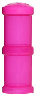 Контейнер Twistshake для сухой смеси 2 шт. 100 мл розовый