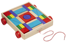 Игровой набор Melissa&Doug Конструктор в тележке 4209