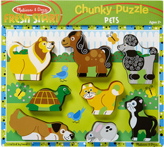 Пазл для малышей MELISSA&DOUG Мои первые пазлы: Домашние животные (772137249)